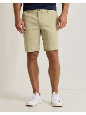 TOMMY BAHAMA Men’s Boracay® Chino 9-Inch Shorts In Khaki-Size 42
